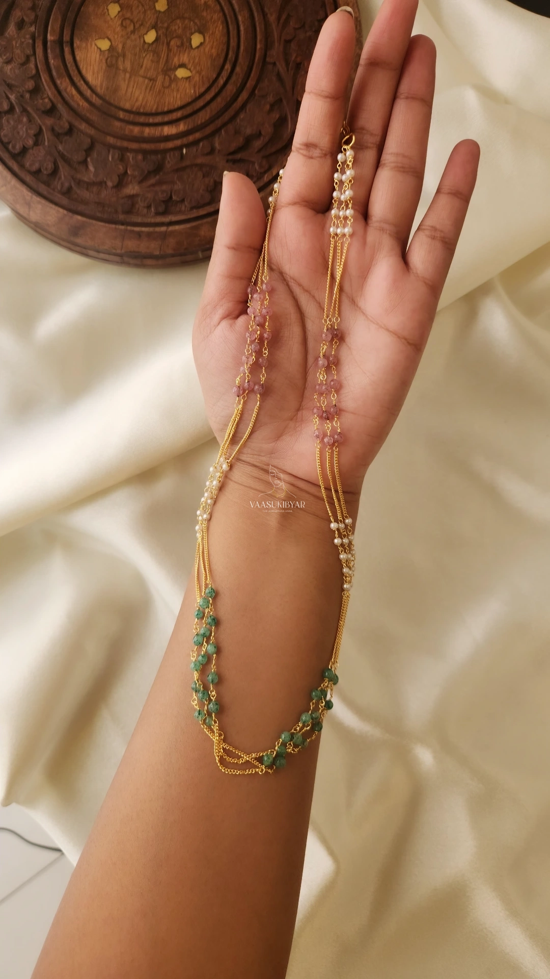 Lightweight Layered Bead Necklace